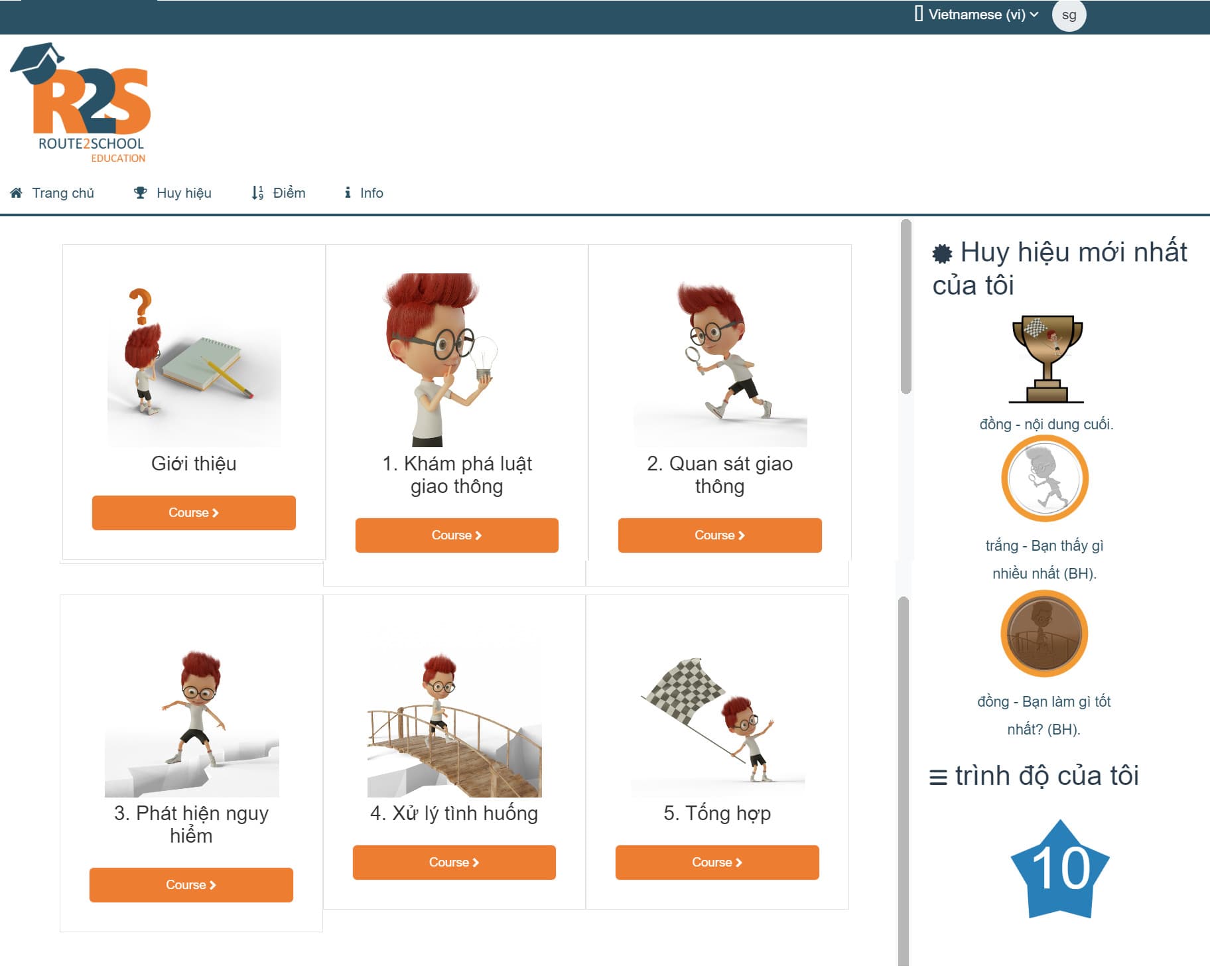 Enhance Traffic Safety for Asian Children Using Route2school Education Platform