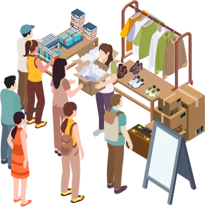 Platform for Green Fair exchange event