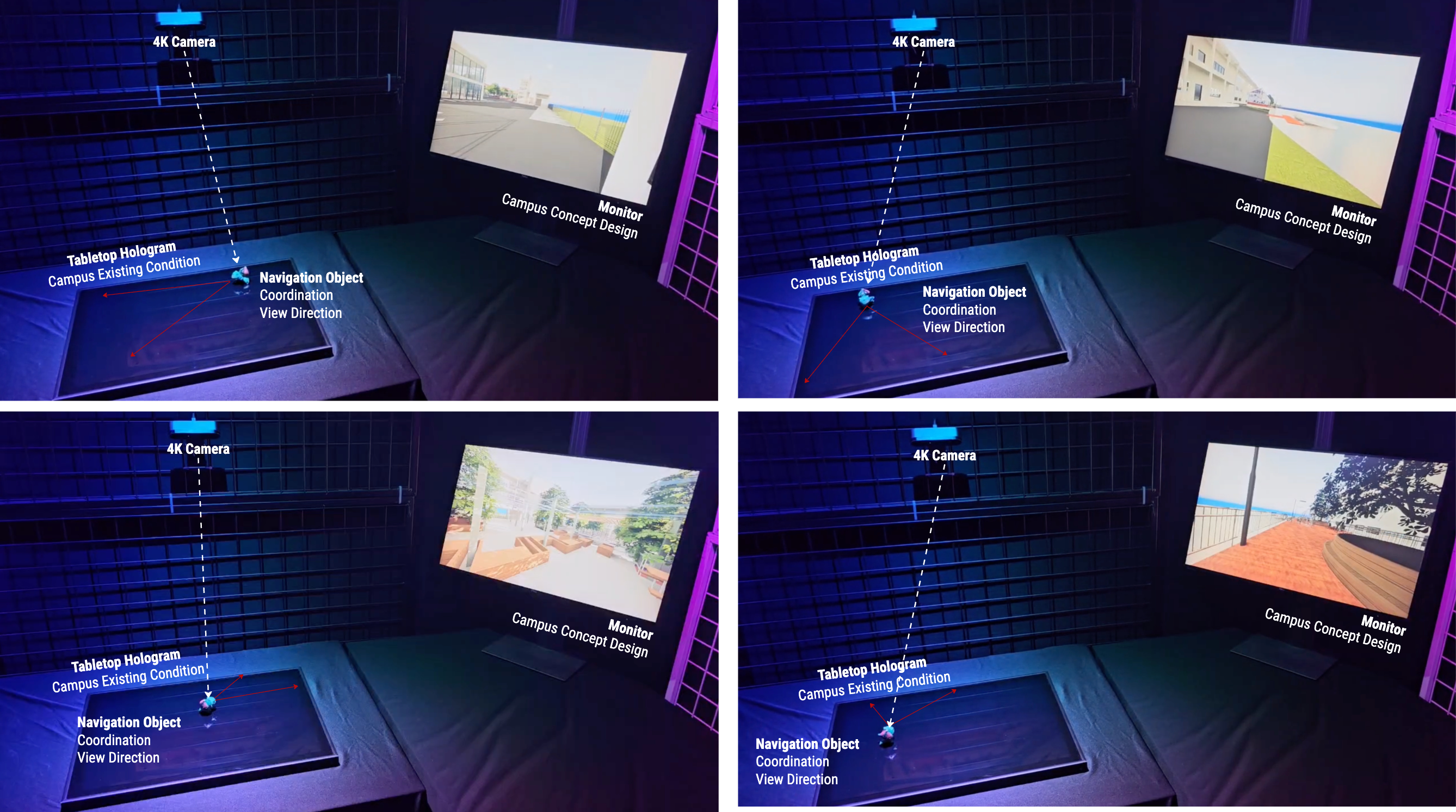 VR and Hologram training environment image